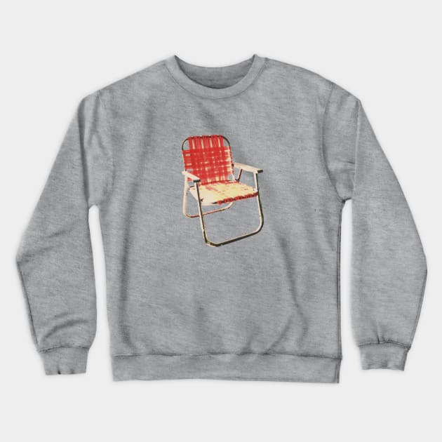 Lawnchairs Are Everywhere - design no.1 Crewneck Sweatshirt by Eugene and Jonnie Tee's